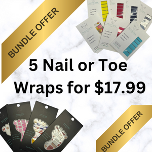 5 Nail & Toe Wraps for 17.99